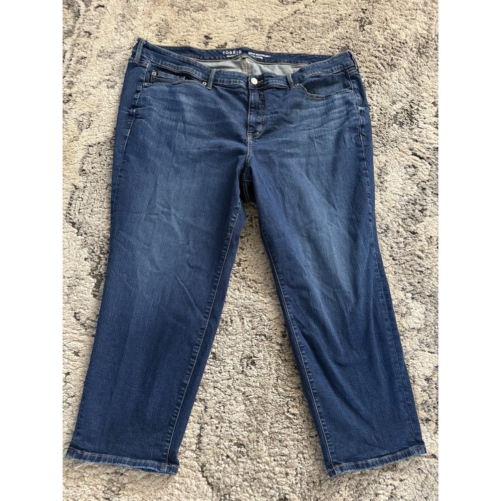 Torrid woman's jeans size 26S vintage stretch perfect boyfriend ankle